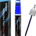 SYOAUTO Blue Touch Up Paint for Tesla Model Y 3 X S Car Touch Up Paint Pen 0.4 oz Automotive Scratch Repair Pen Brush and Tip 2 in 1 Pen (Deep Blue Metallic PPSB) 