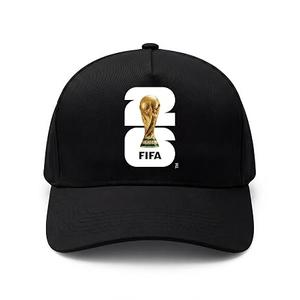 FIFA World Cup 2026 Official Licensed Product | FWC 2026 Premium Baseball Cap|F26-2517-001AS, Black