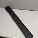 30 Inch Silicone Stove Top Shelf Magnetic for Kitchen, Strong Magnetic Heat Resistant Spice Rack Organizer for Over Stove Oven - (Black)