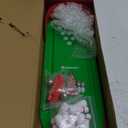 Tabletop Mini Bowling Game Set, Larger Size Christmas Gift Wooden Board Mini Bowling Set, Tabletop Bowling Game Desk Games Bowler Birthday White