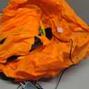 Joiedomi 5 FT Tall Halloween Inflatable Ghost Outdoor Decor, Blow Up Ghost Gripping Candy on Pumpkin with LED Lights, Halloween Yard Decoration for Garden