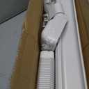 Mini Split Line Set Cover with Flexible Duct, 3" 12.5Ft, White