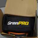 GRENPRO Professional Knee Pads for Work,Heavy Duty Thick Foam Knee Pads Tools,Knee Pad with Soft Gel Cushion for Construction,Work,Flooring,Gardening,Cleaning,Tiling,Orange