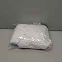 Box Spring Cover King Size, Elastic Fabric Wrap Around 4 Sides Bed Skirt, Sleek Alternative for Bed Skirts for Hotel/Home, Fits Box Springs up to 13, White