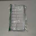 24'' Folding Faucet Mat for Kitchen Sink Splash Guard[7 Slope Fast Self-draining][Snap Lock Fit] Kitchen Sink Faucet Mat Splash Guard Kitchen Sink Area Water Splash Guard Behind Faucet Draining Mat (24" x 5.5", Light Gray)