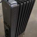 DREO Radiator Heater, Dual Knobs, 8 Safety Protection, 1500W Electric Space Heaters for Indoor Use Large Room, Energy Saving, Quiet Oil Filled Radiator for Bedroom, Adjustable Thermostat (Gray)