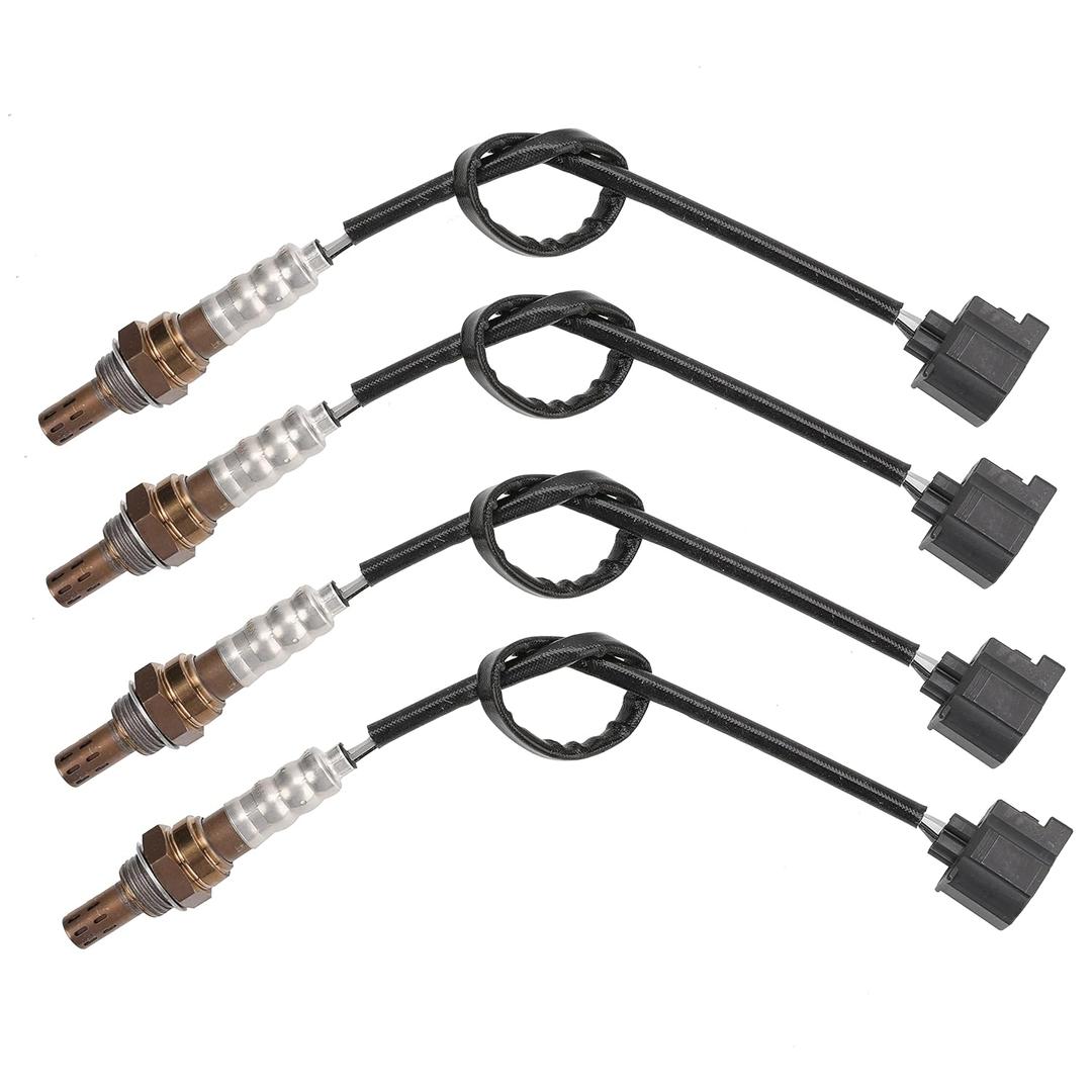 Oxygen O2 Sensor Upstream & Downstream Compatible with 2004-2007 Dodge Ram 1500 Magnum Charger Commander Liberty Chrysler 300 Mitsubishi - Replaces 56028994AA 56028994AB 05149170AA OS5249 - Set of 4