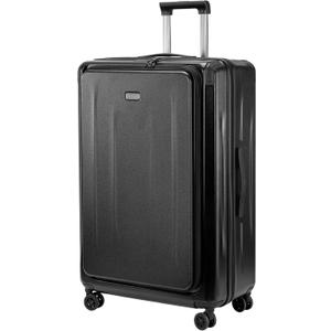 Premium Carry On Luggage, 29 Inch Top Opening Aluminum Frame Airline Approved ABS+PC Hard Shell Suitcases with Silent Wheels, TSA Lock, Front Pocket & Wet-dry Separated Six-piece set
