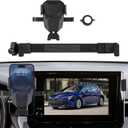 Phone Holder Fit for 2019-2025 Toyota Corolla 2022-2025 Corolla Cross Accessories,Adjustable Mobile Cell Phone Stand for 8-inch,Screen Corolla Navigation Screen Bracket Interior