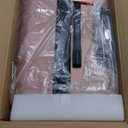 Sweetcrispy Carry on Suitcase, 29IN Luggage with Spinner Wheels, Hard Shell ABS, TSA Lock, Pale Pink