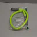 Flexzilla Garden Lead-in Hose 5/8 in. x 3 ft., Lightweight All-Weather Water Hose, Durable and Flexible, Leak-Free Connections (Chartreuse)