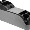 Moblorg Center Console for Minivans, SUVs, Middle Van Console, Extra Cup Holders, Large Storage, Made in USA (Gray)