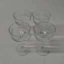 Pasabahce Vintage Coupe Glasses Set Of 4 - Exclusive Champagne, Cocktail, Martini, Wine Glasses - Long Stem Glassware - 8.8 oz - Perfect for Parties, Gifts, Housewarming, Weddings,Aniversary