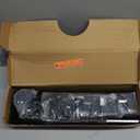 EVEO Cable Hider Wall 306 - Cable Raceway Cord Hider - Wire Covers for Cords on Wall, Cord Cover, Wall Cable Hider, Cable Concealer, Wire Hiders for TV on Wall - 20X (L16 W0.95 H0.5) - Medium | Black