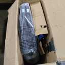 Drive Medical Blue Streak Lightweight Foldable Wheelchair - Enhanced Mobility Support - Durable Construction - Padded Comfort - Swing-Away Leg Rests - Desk Arms - Blue/Black - 20 Inch Seat