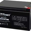 ExpertPower 12 Volt 12 Ah Rechargeable Battery with F2 Terminals || EXP12120
