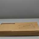 BAYKA Floating Shelves for Wall, 22.5 Inch Rustic Wood Wall Mounted Shelving for Bathroom, Bedroom, Living Room, Kitchen & Book, Hanging Display Decor Shelf with 22 lbs (Rustic Brown,Set of 3)