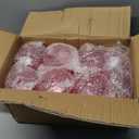 24 PCS Ribbed Coupe Glasses Hot Pink Plastic Champagne Coupe Cup 10oz Detachable Gold Rim Espresso Martini Glass Vintage Margarita Glassware Cocktail Glass Set for Valentine's Day Bachelorette Party