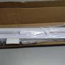 LazBlinds No Drill Blinds for Indoor Windows, Cordless 1" Vinyl Mini Blinds, Privacy S-Curve Blinds for Windows, Room Darkening Horizontal Window Blinds and Shades for Home, 20" W x 36" H, White