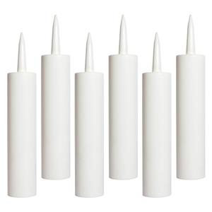 Red Devil 1010 300ML Empty Caulk Tube, 10 oz. Reusable Plastic Caulking Cartridge, 6 Pack