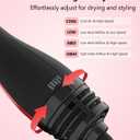 Umeely Plus 2.0 Hair Dryer Brush Blow Dryer Brush in One, 2'' Oval Brush Head Hot Air Brush Styler & Volumizer with Ionic Technology, NTC Smart Temp Control for Smooth, Frizz-Free, Shiny Hair