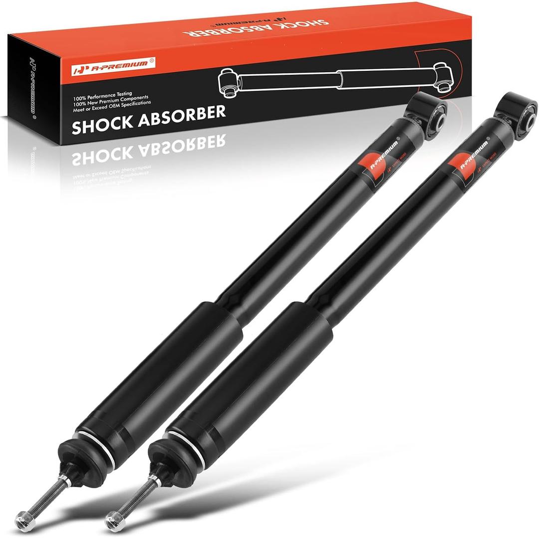 A-Premium Rear Shocks Compatible with Honda Civic Sedan 2006-2011 & Acura CSX 2006-2011 - 2x Replacement Suspension Shock Absorber Strut