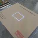 Hivone 48X40 LED Bathroom Mirror with Lights, Anti-Fog, Dimmable, Backlit + Front Lit, Smart Bathroom Vanity Mirror, Memory Function, Shatterproof, Tempered Glass (Horizontal/Vertical)