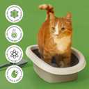 Pet-Pourri Smell Ya Litter Cat Litter Deodorizer Spray, Purrfectly Bamboo 3.4 Fl Oz, Up to 170 Uses, Pet Odor Remover with Essential Oils for Air, Carpet, Urine, Vet Recommended, Bergamot Bamboo Scent