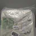 13 x 13 Inch Cube Storage Bins, 6 Pack Extra Large Collapsible Fabric Storage Bin with Ropes, Foldable Storage Cubes for Home (White & Beige-13"x13"x13")