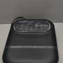 Collapsible Foot Spa Electric Rotary Massage, Foot Bath with Heat, Bubble,Temp Control, and 24 Motorized Shiatsu Massage Balls, Pedicure Foot Spa Tub for Stress Relief (Black)