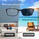 Wide Reading Glasses Blue Light Computer Reader Designer Sport Cheater Large Head Frame Photochromic Tinted Eyeglass