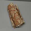 Vintage Floral Print Throw Pillow Covers 16x16 Set of 2 Neutral Modern Farmhouse Accent Decorative Cushion Covers Boho Home Decor for Couch Sofa Chair Bed Living Room, Cognac