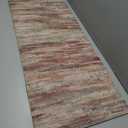 KIMODE Anti Fatigue Kitchen Mats, Farmhouse Kitchen Rugs Sets of 2, Non Slip Kitchen Mats for Floor, Cushioned Kitchen Floor Mats for Sink Laundry Office Desk Red Brown 17"x47"+17"x29"