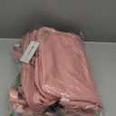 Hanples Carry on Travel Backpack for Women, Large 40L Personal Item Luggage Backpack,17inch Laptop Backpack TSA Flight Approved, Travel Essentials Casual Daypack with 2 Toiletry Bags (Pink)