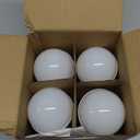 4 Pack Rechargeable Emergency Light Bulbs, Battery Powered LED Light Bulb 6000K Daylight E26 120 Volt 9W 60W Equivalent with 1200mAh for Home Power Outage Camping Hurricane