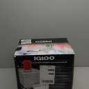 Igloo Electric Countertop Ice Maker Machine - Automatic and Portable - 33 Pounds in 24 Hours - Ice Cube Maker - Ice Scoop and Basket - Ideal for Iced Coffee and Cocktails - Silver