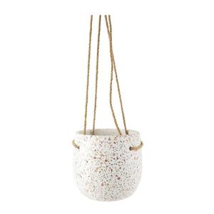 DI SPECKLED Ceramic hang basket