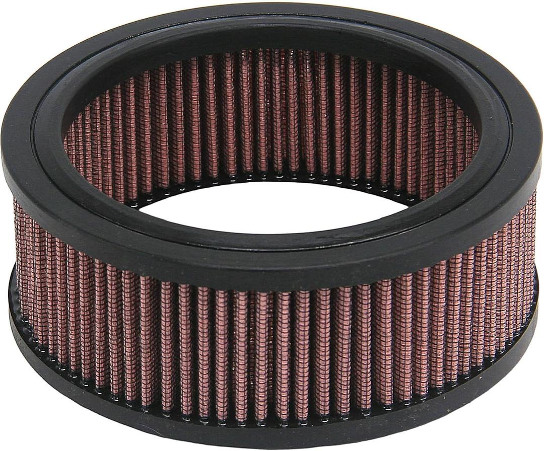 106-4722 Air Filter Element Replacement for Teardrop Air Cleaner Kit Fits S&S Cycle, Super E and G Carbs & Single Bore EFI, CV Carb (Pack of 1)