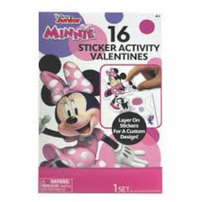 Exchange Cards Sticker Activiti Minnie 3 Pack