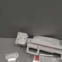 14" H Short Dog Gate  Pet Gates Puppy Gate, Mesh Retractable Step Over Pet Fence, Expands Up to 59" Indoor/Outdoor, Small Dog Gates for Doorways & Stairs