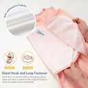 ZIGJOY Sleep Sack Swaddle 1.0 Tog Baby Wearable Blanket 100% Cotton Baby Swaddle Blanket for Newborns 0-6 Months Ocean&Pink (S)