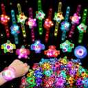 24PCS LED Light Up Fidget Spinner Bracelets Glow Party Favors for Kids 4-8 8-12 Goodie Bag Stuffers Classroom Treasure Chest Box Toys Carnival Prizes Pinata Birthday Return End of Year Student Gifts