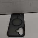 Temdan Designed for iPhone 17 Case, [Built-in Invisible Kickstand][Compatible with MagSafe][Military Grade Shockproof] Slim Translucent Matte Phone Case for iPhone 17 6.3 inch (Black)