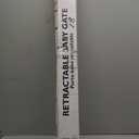 Retractable Baby Gate, Momcozy Extra Wide Mesh Baby Gates for Stairs, 41" Tall, Extends to 71" Wide, Black, Pet Dog Gate for Doorways, Stairs, Hallways, Indoor/Outdoor (Gray)