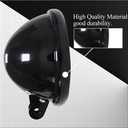 SKUNTUANG 5 3/4 Inch Motorcycle LED Headlight Mount Bucket 5.75 Inch LED Headlight Housing Bucket for Motorcycle