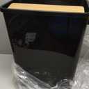 Maltenl Pull Out Trash Can with Lid for Kitchen Cabinets, 35 Qt Under Sink Garbage Bin with Soft-Close Full Extension Slides, Hidden Kitchen Waste Recycling Bin, 11" Wide, Black