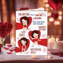 2 x Valentines Day Card for Husband  Funny Valentine Card for Him  Husband Valentines Day Gifts  Mens Valentines Day Gifts (SK-027)