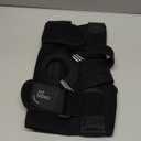 Fit Geno Hinged Knee Brace for Meniscus Tear: Adjustable Knee Support for Knee Pain w/Side Stabilizers & Hinges for Injury or Surgery Recovery - Men and Women (Black)