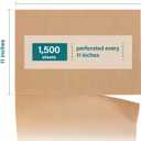 Elementree Brown Packing Paper Sheets for Moving & Shipping - 1500 Count (1375 Feet) - 14.5" x 11" Sheet Size - Sustainable Void Fill Packaging Made in the USA - Kraft Paper Thickness (00919)