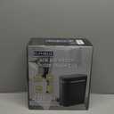 ELPHECO Black Bathroom Trash Can with Lid 2 Gallon Sensor Trash Bin, Automatic Narrow Garbage Can, Waterproof Smart Trash Can, Slim Motion Sensor Waste Bins for Bathroom, Living Room, Office